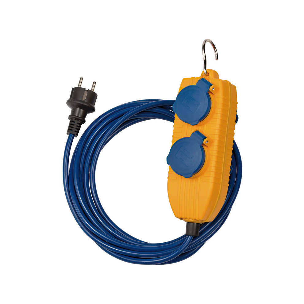 Удлинитель Brennenstuhl кабель 5 м 4 розетки AT-N05V3V3-F 3G1,5 IP44 синий 1161750010