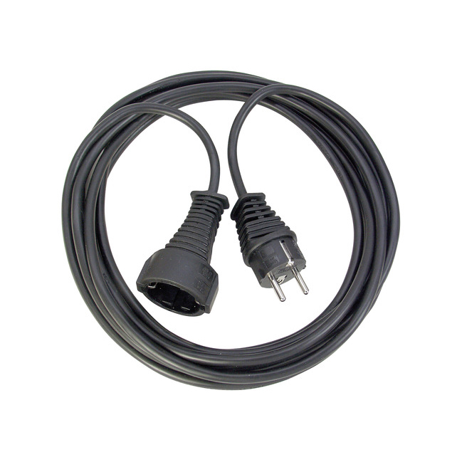 Удлинитель Brennenstuhl 230В кабель10 м H05VV-F 3G1,5 IP 20 черный 1165460