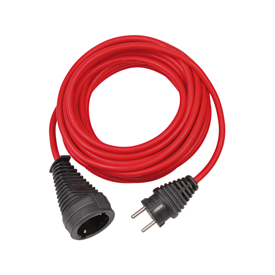 Удлинитель Brennenstuhl 230В кабель 10 м H05VV-F 3G1,5 IP 20 красный 1167460