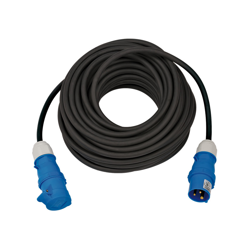 Удлинитель Brennenstuhl CEE 230В кабель 25 м вилка и розетка CEE 230/16А H07RN-F 3G2,5 IP44 1167650225
