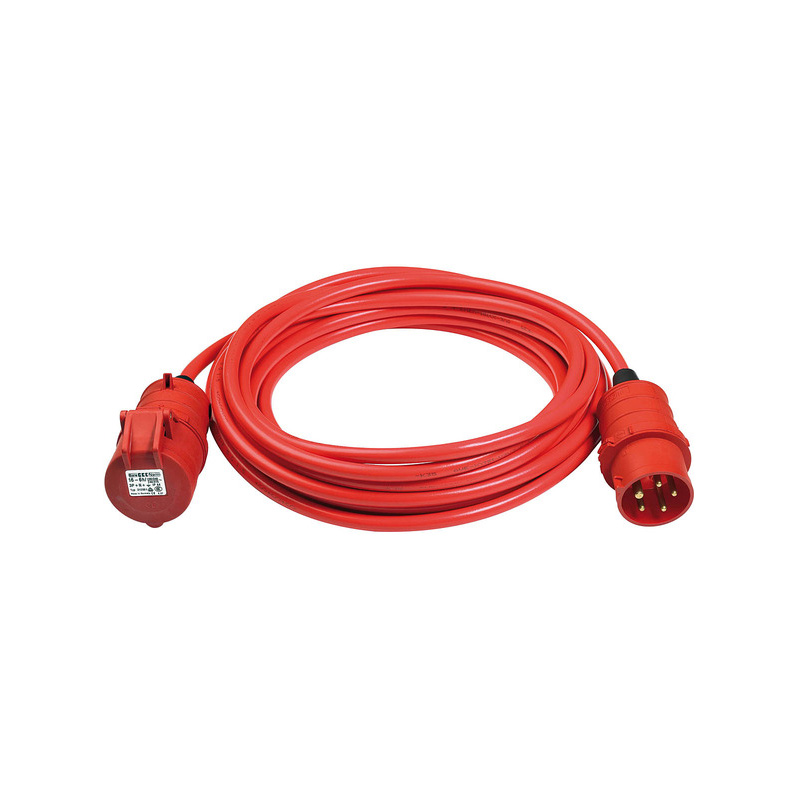 Удлинитель Brennenstuhl Bremaxx кабель 10 м оранжевый IP44 AT-N07V3V3-F 5G1,5 1168580