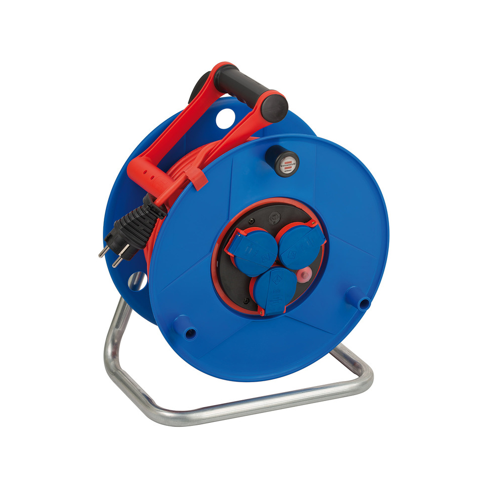 Удлинитель на катушке Brennenstuhl Garant Bretec 3 розетки кабель 50 м AT-N05V3V3-F 3G1,5 IP44 1209930