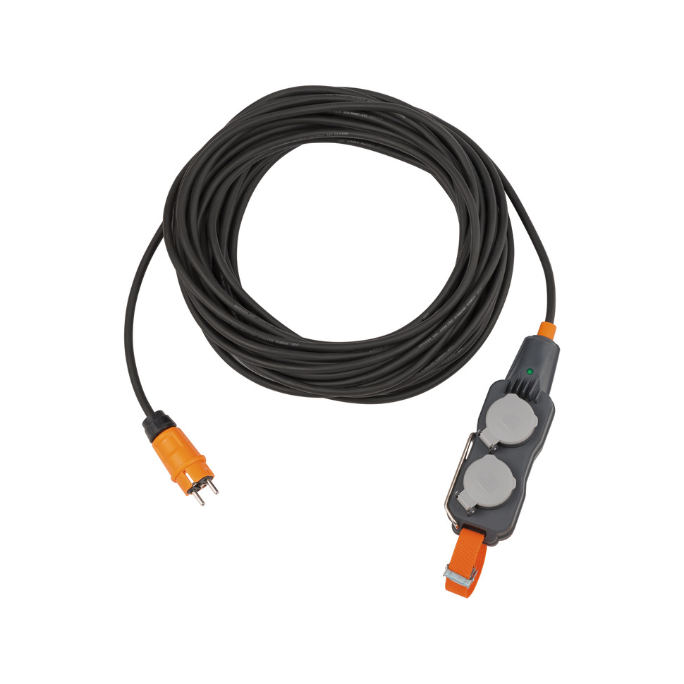 Удлинитель Brennenstuhl professionalLine с блоком розеток кабель 25 м H07RN-F 3G1,5 IP54 черный 9161250160