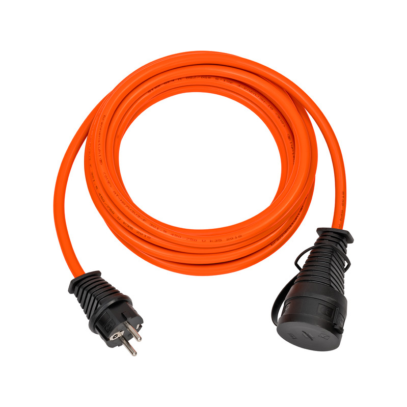 Удлинитель Brennenstuhl 230В кабель Bremaxx 5 м AT-N07V3V3-F 3G1,5 оранжевый IP44 1169920