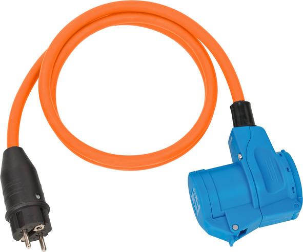Удлинитель Brennenstuhl 230В кабель 1,5 м H07RN-F 3G2,5 IP44 оранжевый 1132910525