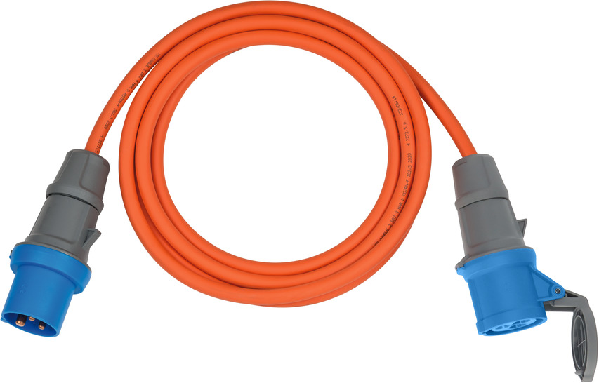 Удлинитель Brennenstuhl 230В кабель 5 м H07RN-F 3G2,5 IP44 оранжевый 1167650605