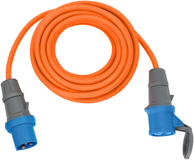 Удлинитель Brennenstuhl 230В кабель 10 м H07RN-F 3G2,5 IP44 оранжевый 1167650610