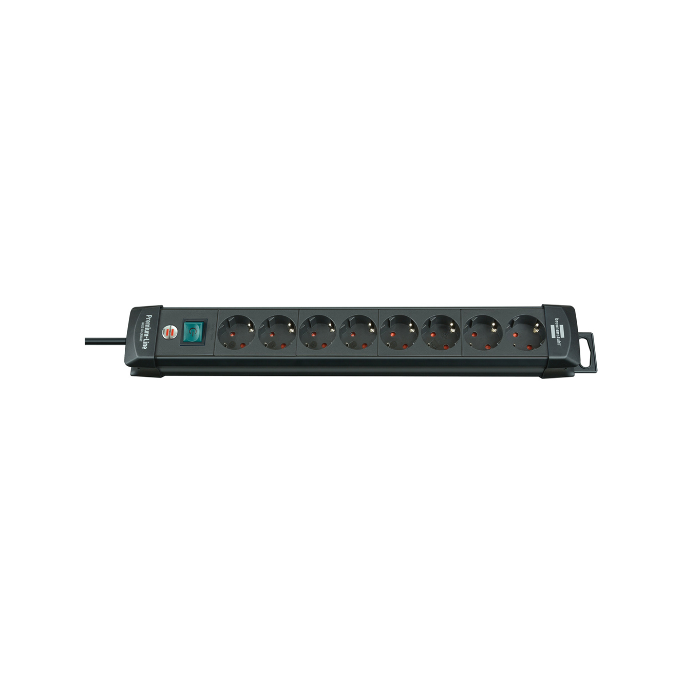 Удлинитель Brennenstuhl Premium-Line 8 розеток кабель 3 м H05VV-F 3G1,5 черный 1951180100