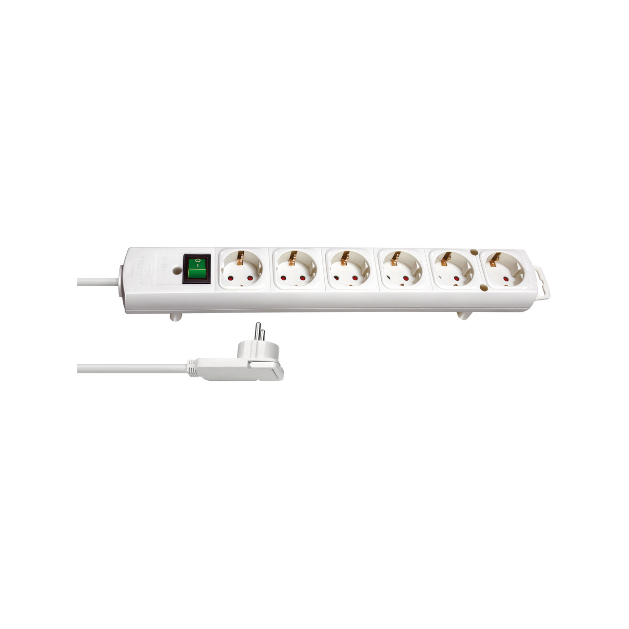 Удлинитель Brennenstuhl Comfort-Line 6 розеток кабель 2 м белый H05VV-F 3G1,5 1153320100