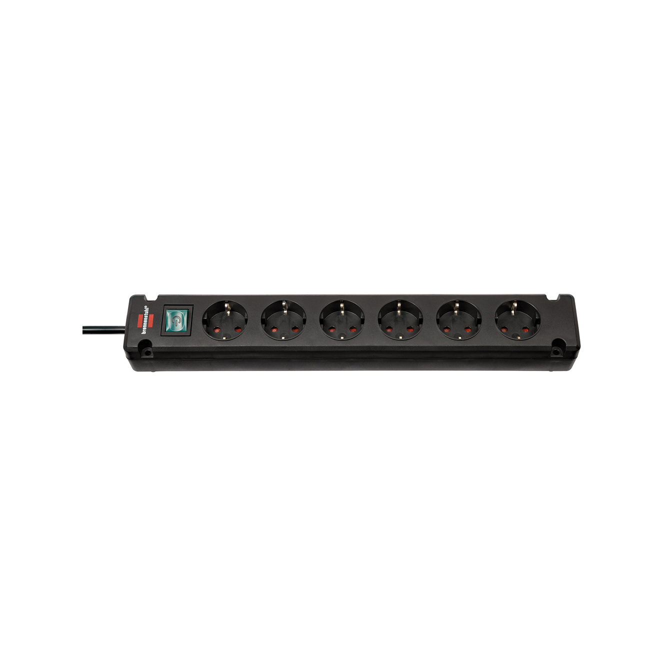 Удлинитель Brennenstuhl Comfort-Line Bremounta 6 розеток кабель 3 м H05VV-F 3G1,5 черный 1150650316