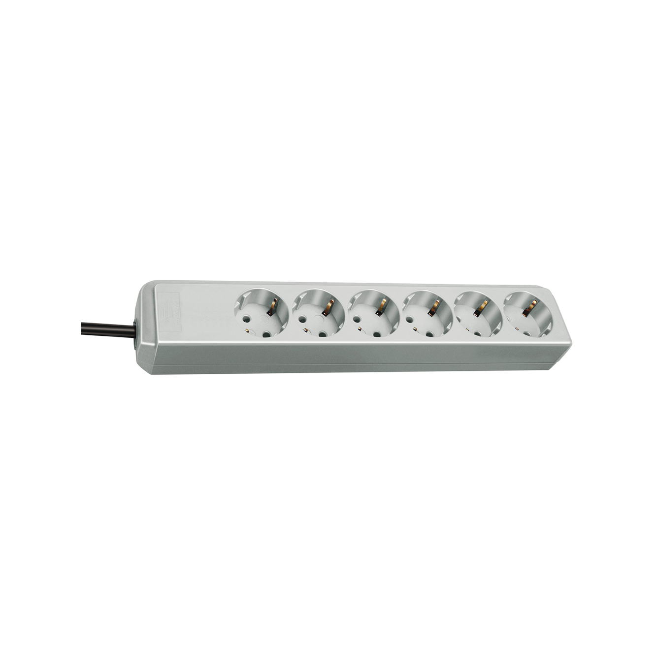 Удлинитель Brennenstuhl Eco-Line 6 розеток кабель 1,5 м H05VV-F 3G1,5 светло-серый 1159450015