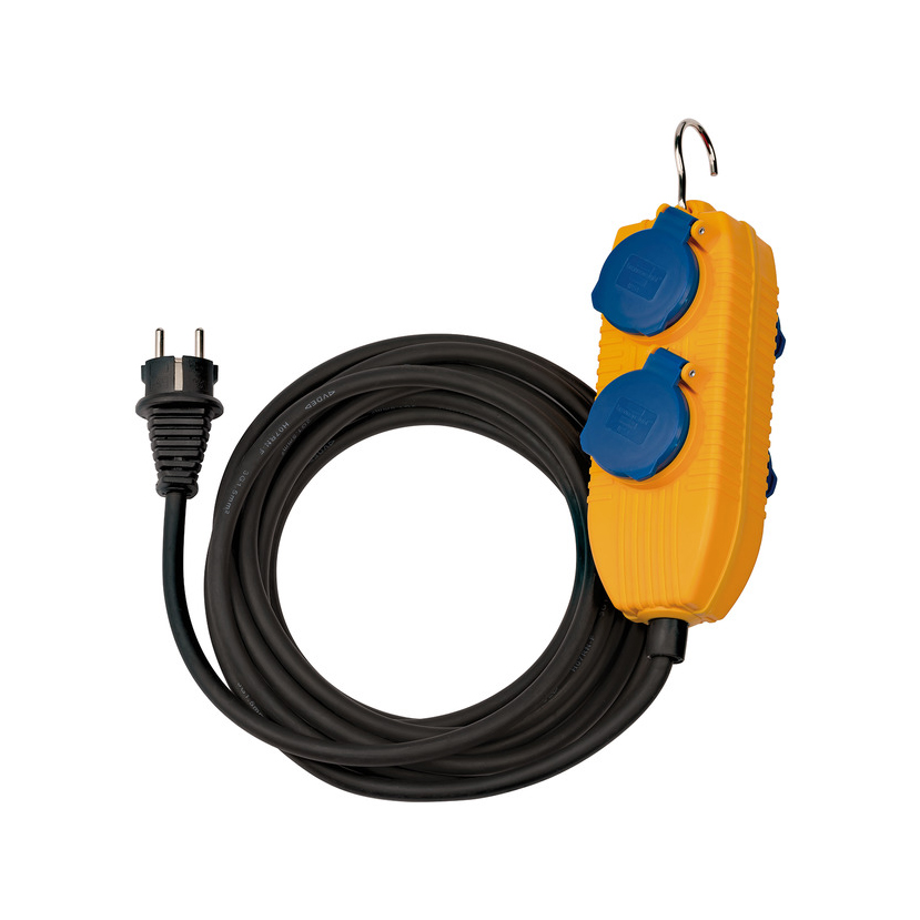 Удлинитель Brennenstuhl кабель 10 м 4 розетки H07RN-F 3G1,5 IP54 1151740010