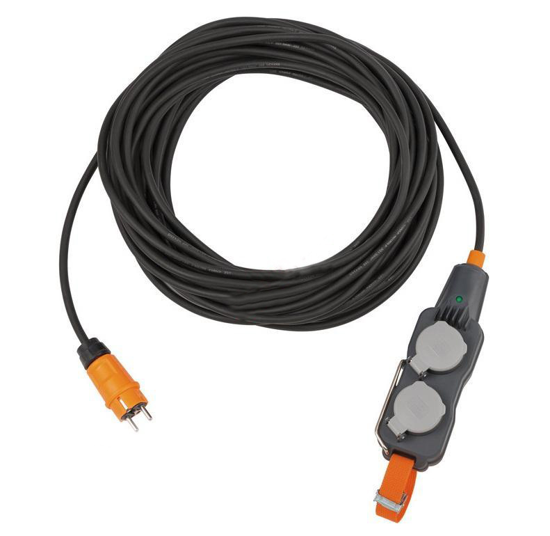 Удлинитель Brennenstuhl professionalLine с блоком розеток кабель 10 м H07RN-F 3G2,5 IP54 черный 9162100160
